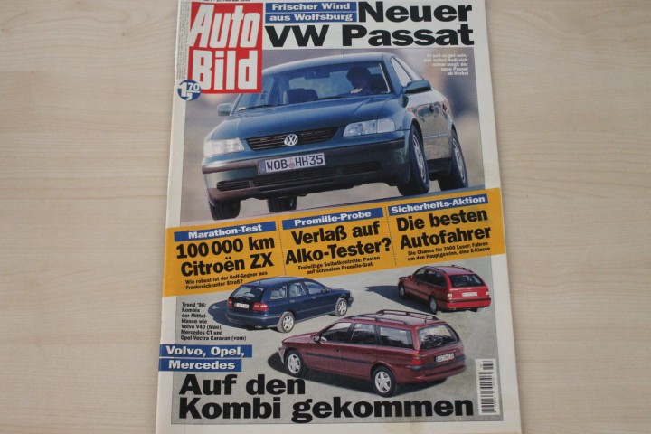Deckblatt Auto Bild (07/1996)